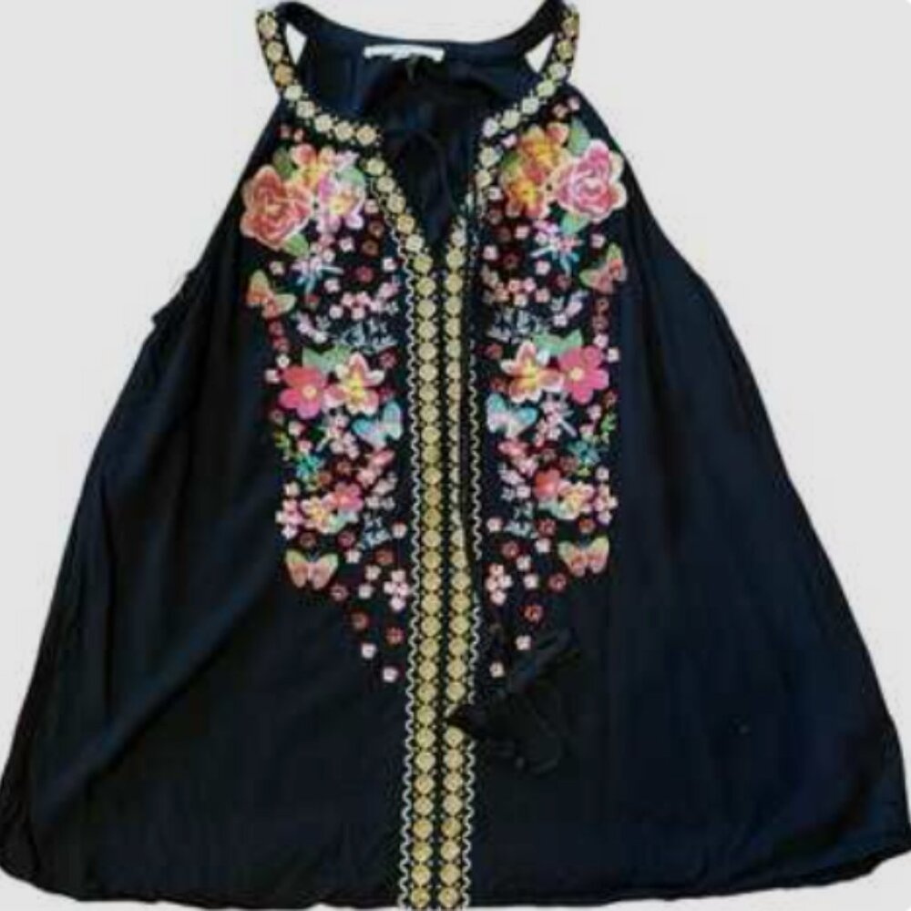 Andree by Unit Embroidered Tunic 2X